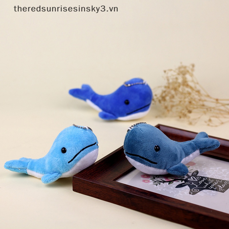 # # Móc Khóa Hình Cá Voi Nhồi Bông Mềm Mại Trang Trí Hành Lý / Xe Hơi / Quà