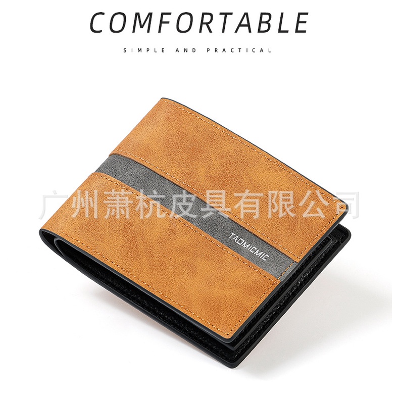 Ví Da PU 20% Phong Cách Âu Mỹ Cho Nam
