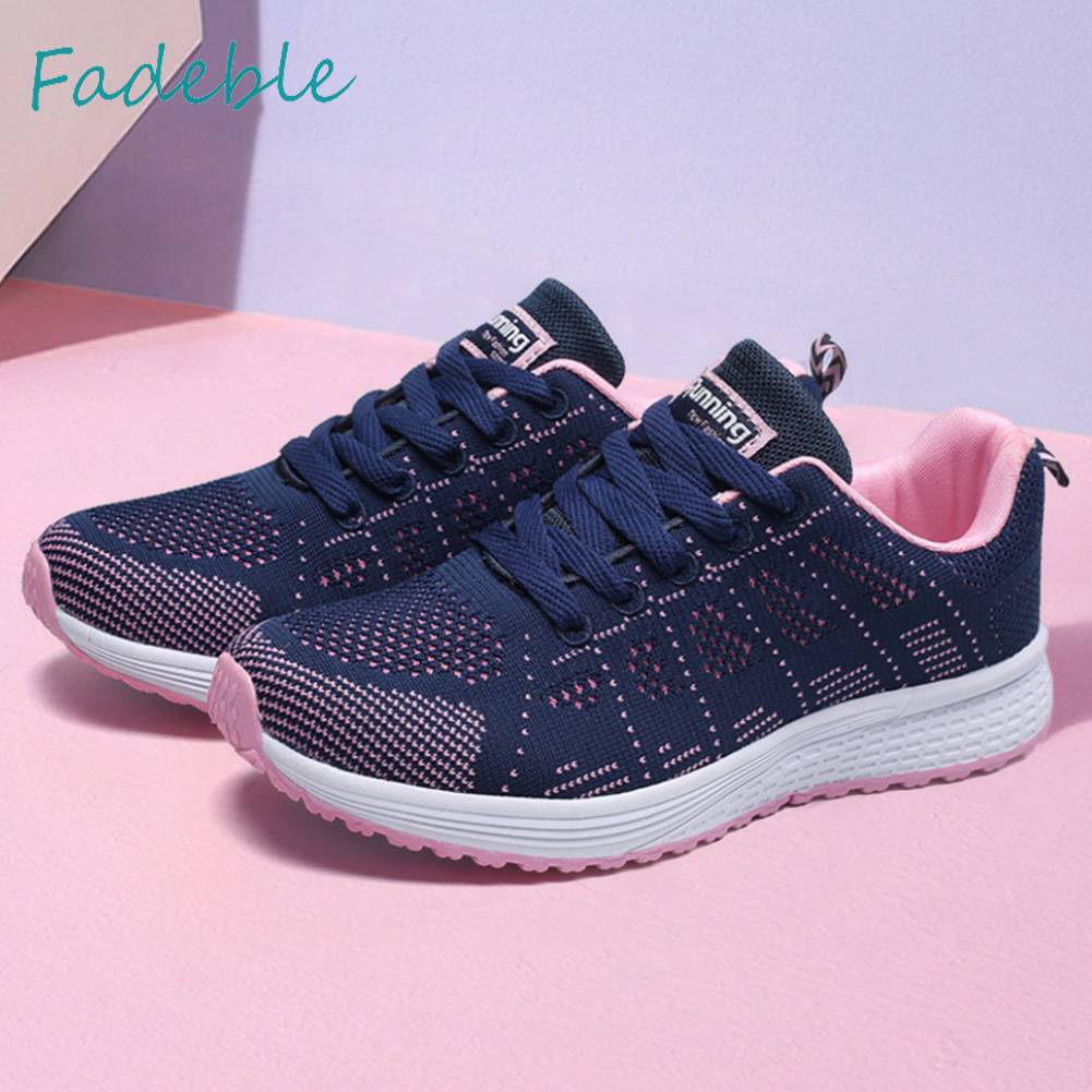 Giày Thể Thao Lưới Thoáng Khí Thời Trang Cho Nữ