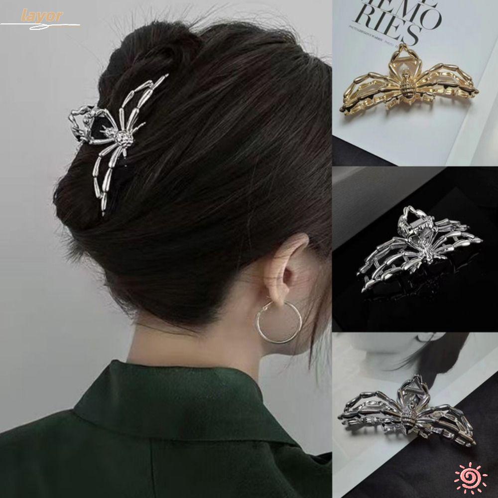 LAY Kẹp Tóc Kim Loại Mạ Vàng Hình Động Vật Làm Quà Tặng Sinh Nhật / Đám Cưới