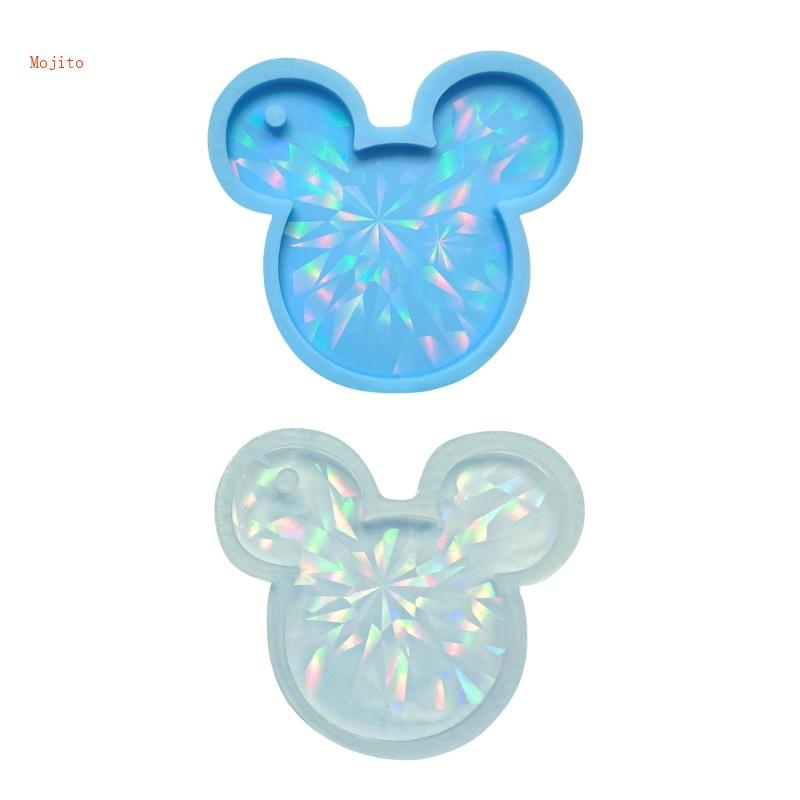 Khuôn Silicone Làm Móc Khóa Thủ Công Hình Mojito