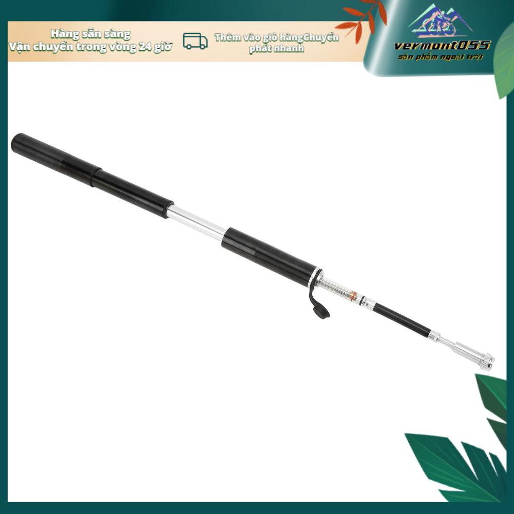 Vermont055 Máy bơm lốp xe đạp mini ENLEE với ống thu khí áp kế cho giá trị Presta của van Mỹ