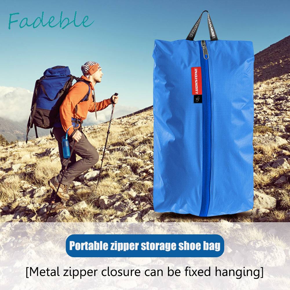 Túi Đựng Giày Siêu Nhẹ Có Khóa Kéo Tiện Dụng