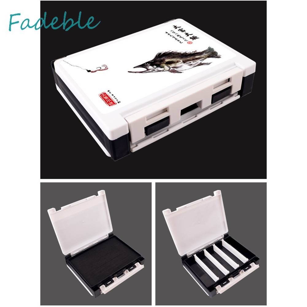 Hộp Đựng Dụng Cụ Câu Cá Hai Mặt Chống Thấm Nước Tiện Dụng