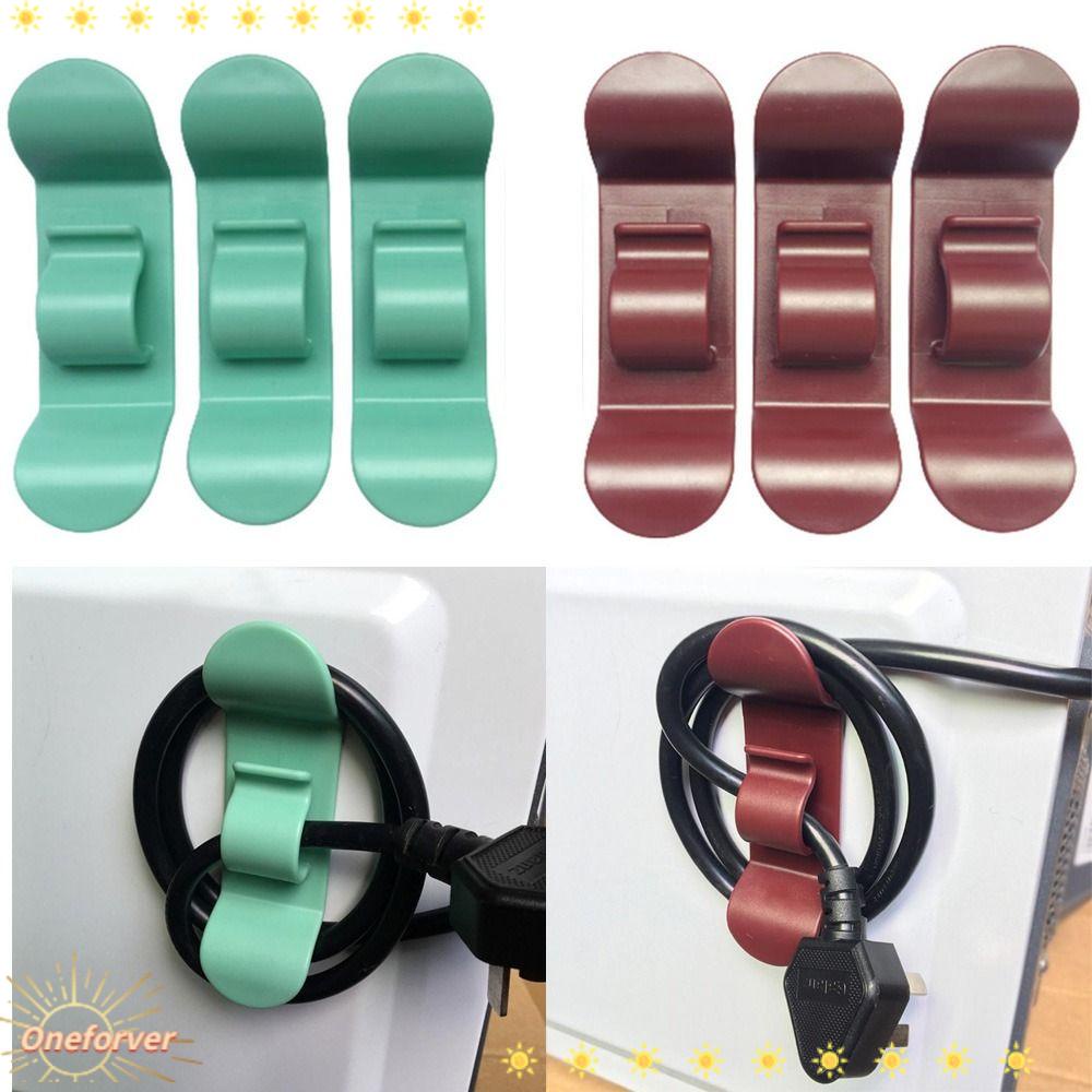 FOREVER Set 12 Kẹp Giữ Dây Cáp 4 Màu Mới Dễ Sử Dụng Cho Nhà Bếp