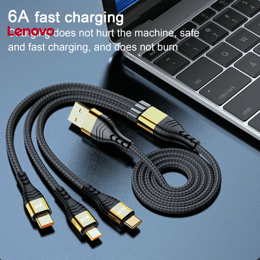 Dây Cáp Sạc Nhanh Truyền Dữ Liệu Tốc Độ Cao Đa Năng 6A One-Three Cho Điện Thoại Di Động