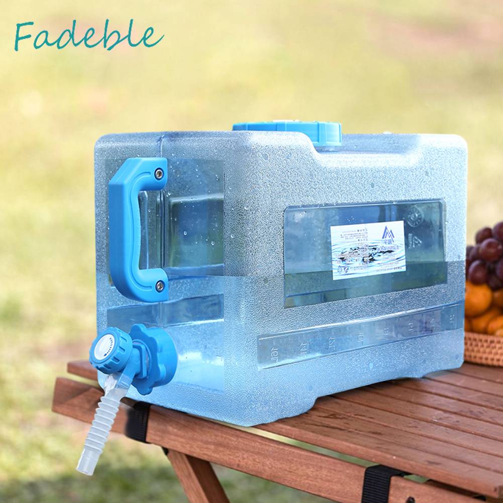 Bình Đựng Nước Chống Rò Rỉ Dung Tích 6 / 8 / 13 / 18L Tiện Dụng Mang Theo Du Lịch Cắm Trại