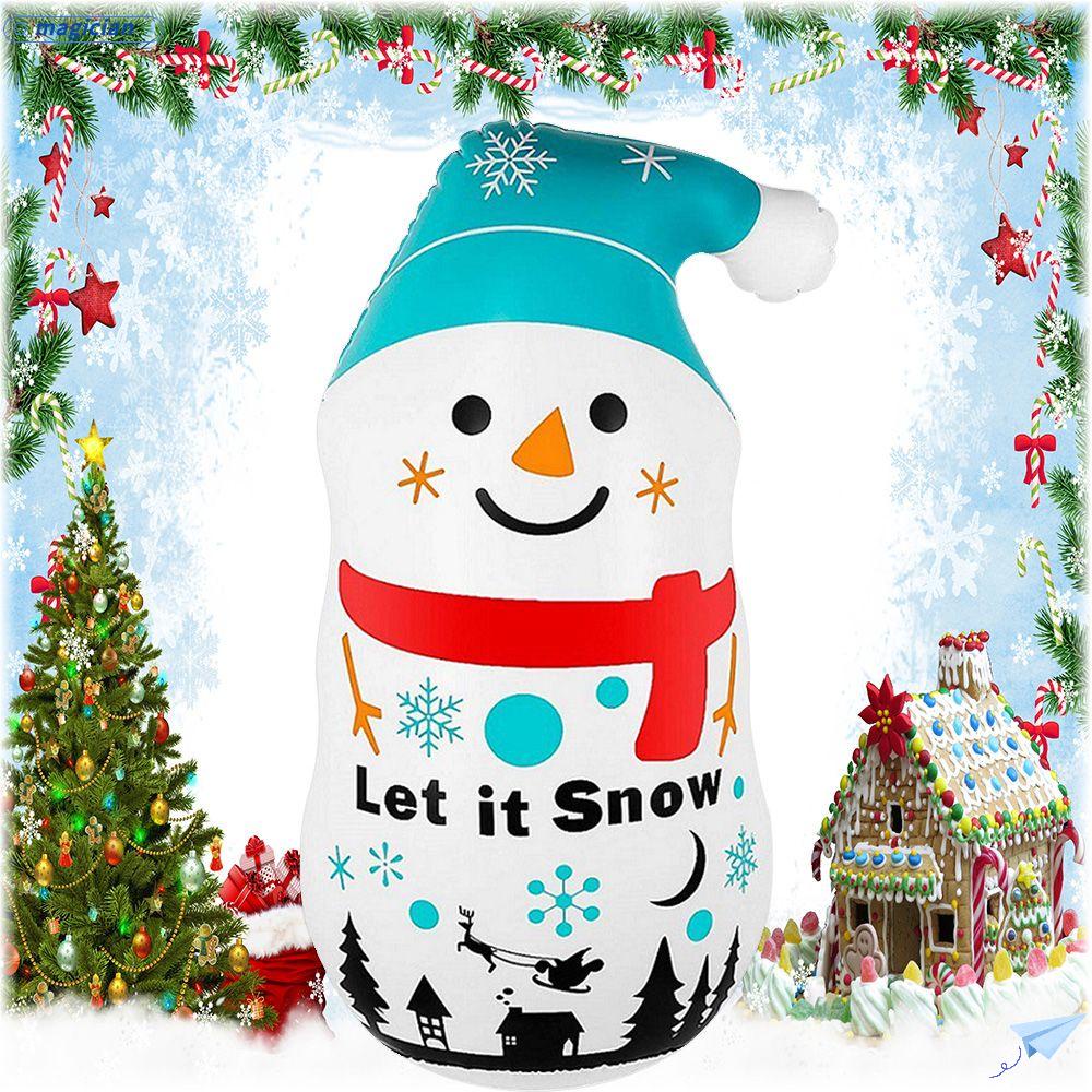 MAG Túi Cát PVC Bơm Hơi 110cm Chủ Đề Giáng Sinh