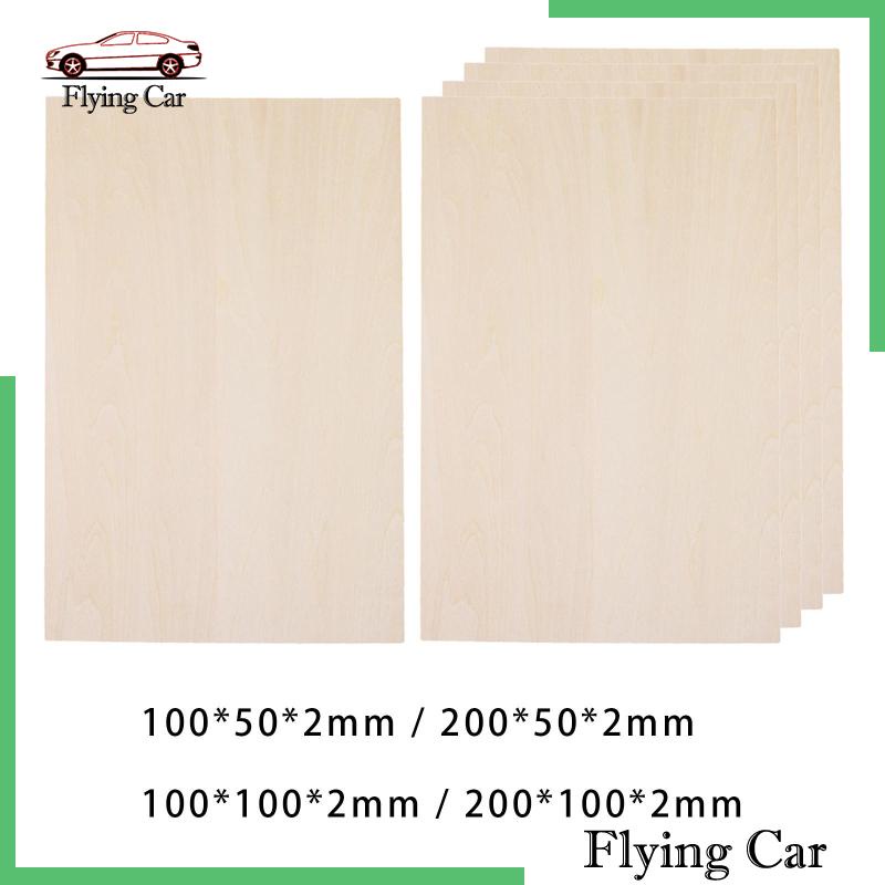 Bộ 10 Tấm Gỗ Đàn Hương Mỏng Chưa Hoàn Thiện Dùng Làm Mô Hình Thuyền Buồm / Mô Hình Máy Bay Mini