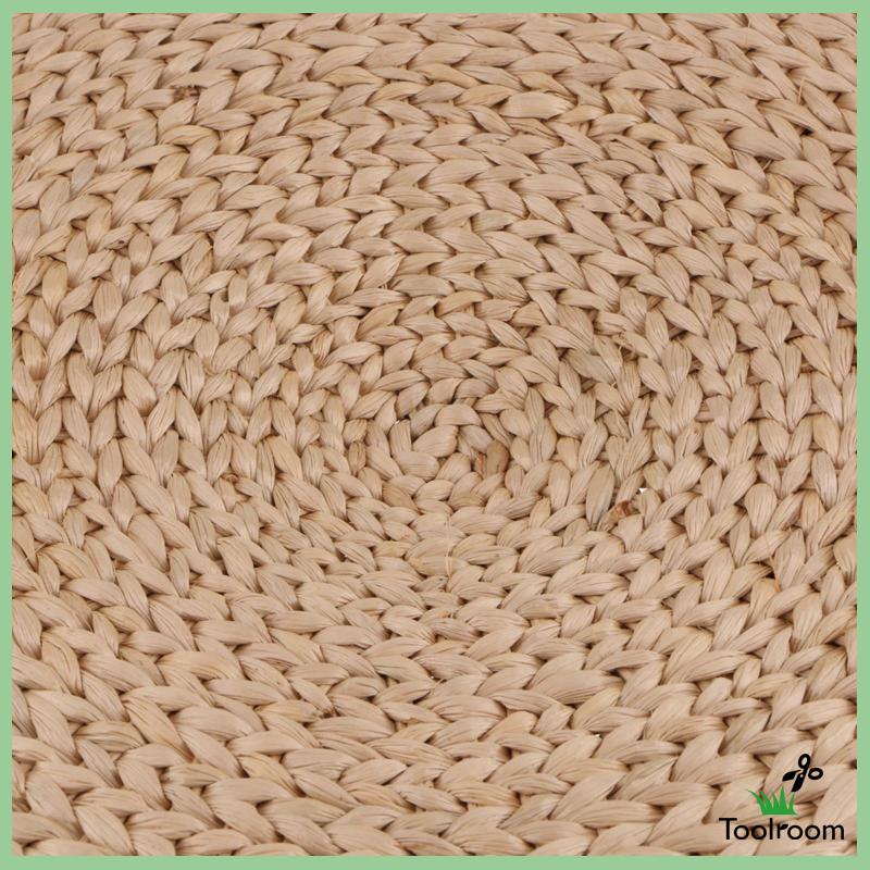 Đệm Ngồi Đan Rơm Thủ Công Thoáng Khí