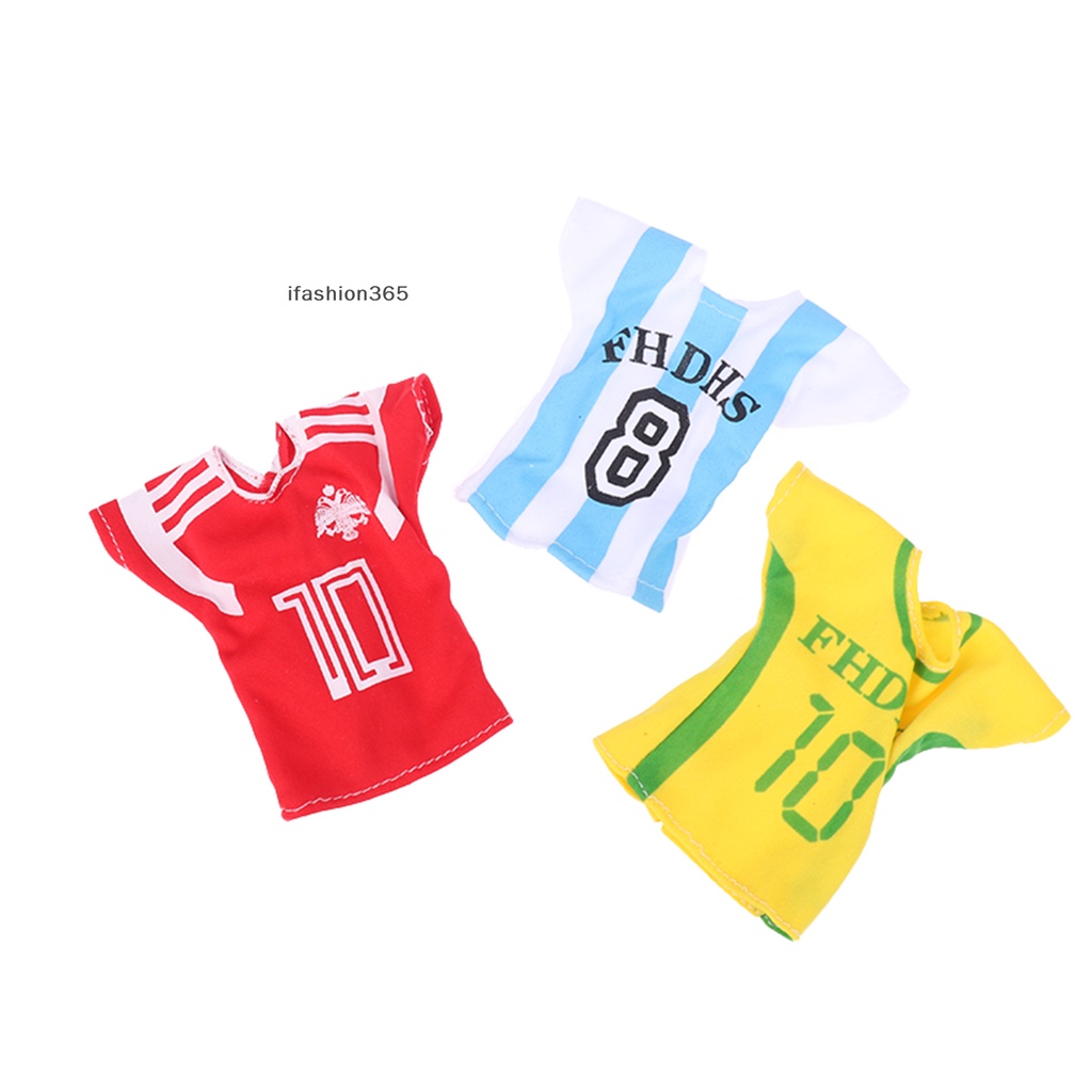 1 Bộ Quần Áo Thể Thao Ngắn Tay Thời Trang Cho Búp Bê ifashion365