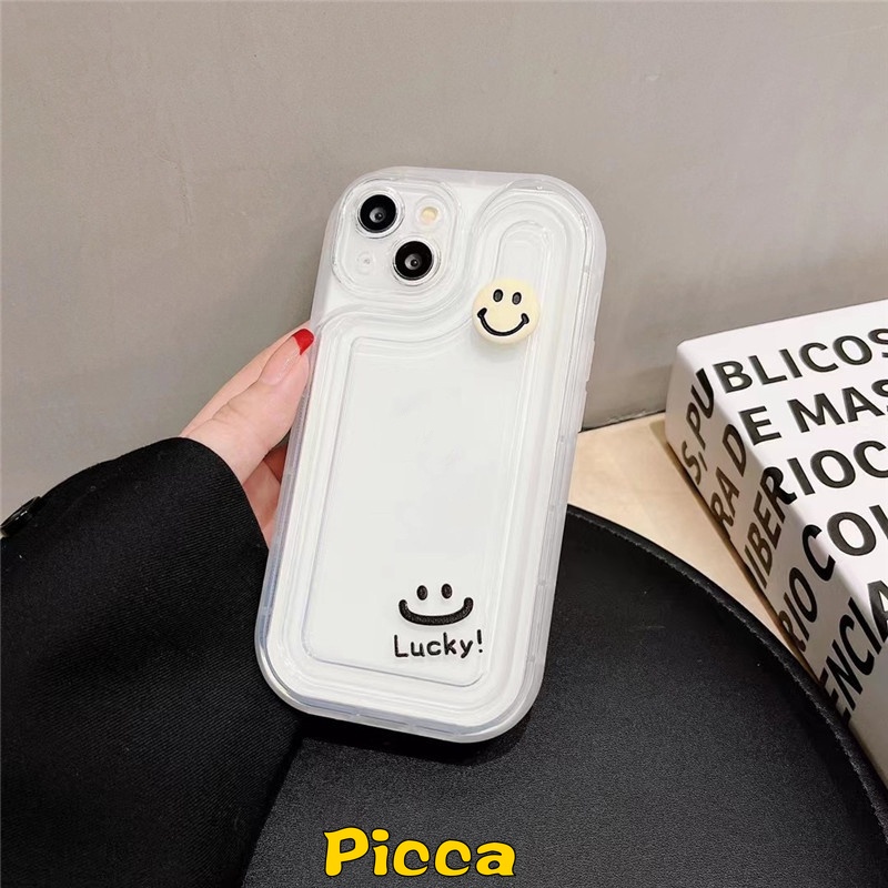 Ốp Điện Thoại Hình Mặt Cười Dễ Thương Cho IPhone 7plus XR 7 8 Plus 11 11 12 14 13 Pro MAX X XS MAX SE 2020