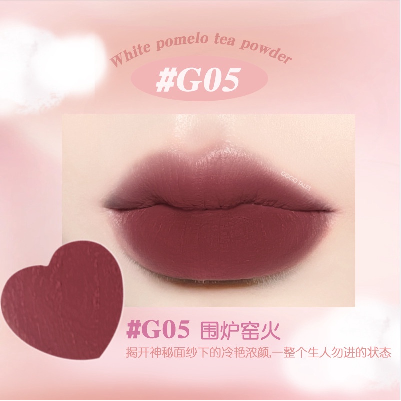 Son Kem Gogotales Tông Nhung Lì Mềm Mại Tinh Tế