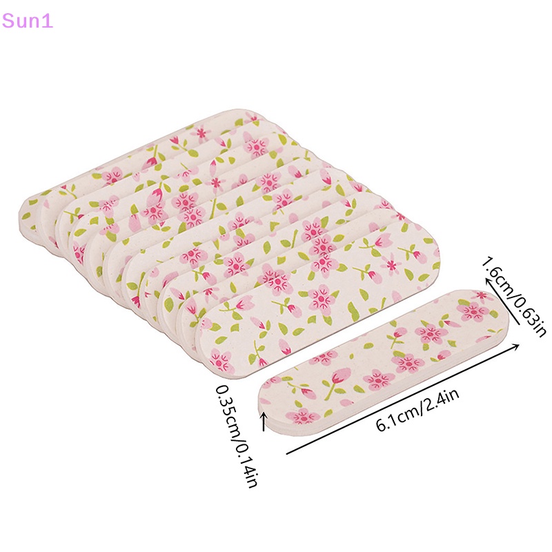 Set 50 Khối Xốp Dũa Móng Mini Hai Màu Sắc Tiện Lợi