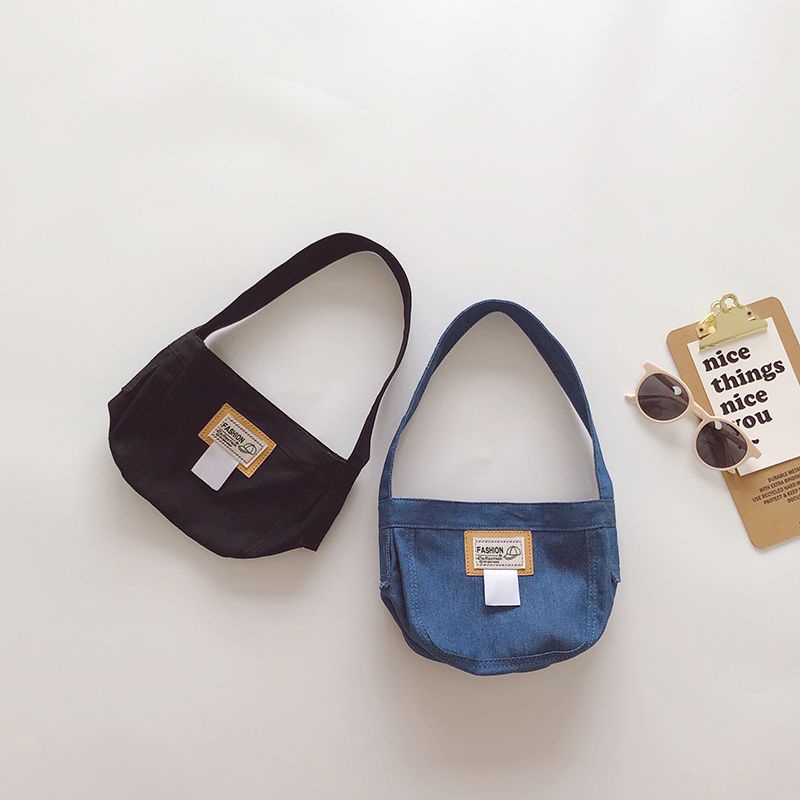 Túi Vải Canvas Đeo Chéo Thời Trang Đường Phố Dành Cho Bé Trai