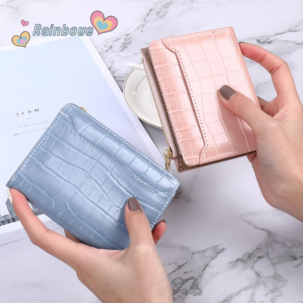 RAINBOW Ví Da Nam Cầm Tay Thời Trang Lịch Lãm