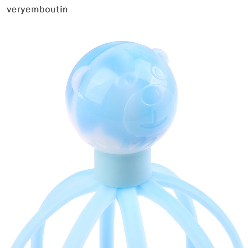 Dụng Cụ Mát Xa Đầu Hình Bạch Tuộc Giúp Giảm Căng Thẳng