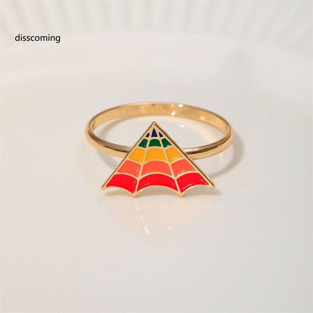 Áo Khoác SL SL Kiểu Dáng Trẻ Trung Năng Động| Vòng Nhẫn Khóa Khăn Ăn Bằng Hợp Kim Màu Cầu Vồng Phong Cách Phương Tây