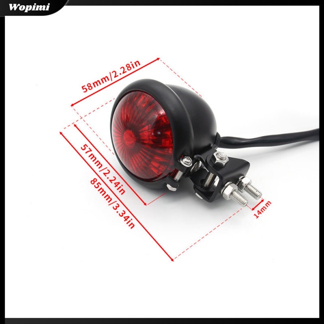 Mf Đèn Led 12v Gắn Đuôi Xe Mô Tô Cafe Racer