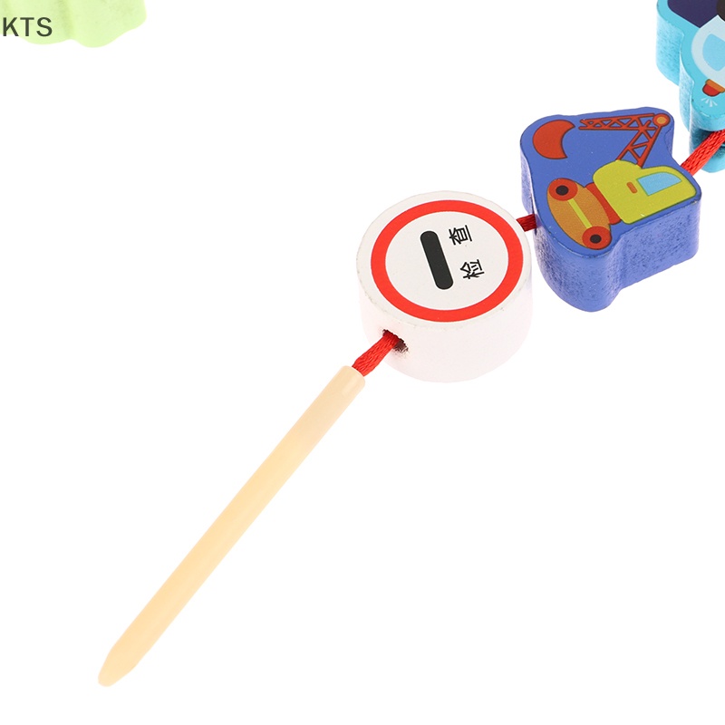 Set 12 / 16 / 23 / 25 Đồ Chơi Đóng Dây Hạt Nhiều Màu Hình Động Vật Hoạt Hình