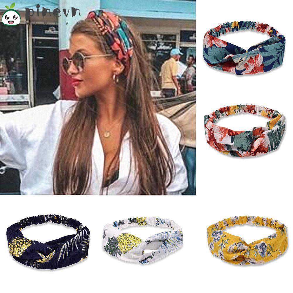 PINEVN Băng Đô Cài Tóc Co Giãn Phong Cách Hiện Đại Cho Nữ