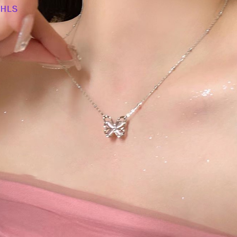 Vòng Cổ Choker Hai Lớp Đính Pha Lê Họa Tiết Dâu Tây / Bướm Tinh Tế Thời Trang Cho Nữ