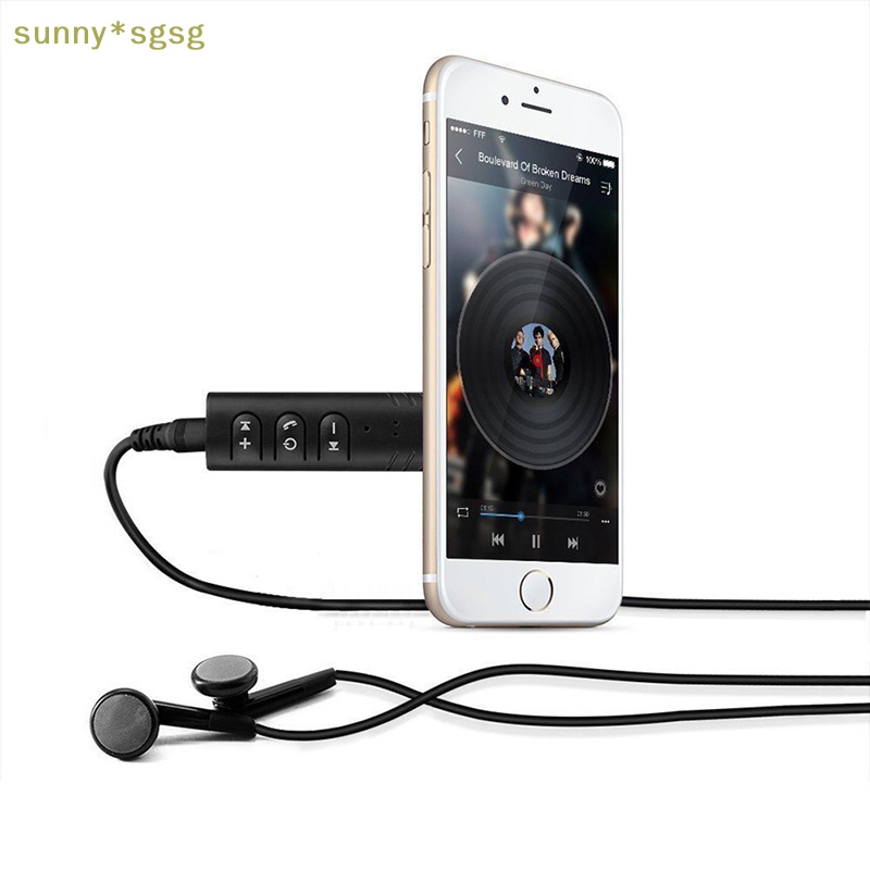 Sunny * SGSG Mini Không Dây Bluetooth Xe Hơi Kit Tay 3.5Mm Jack AUX Âm Thanh Receiver Adapter Mới
Mới
