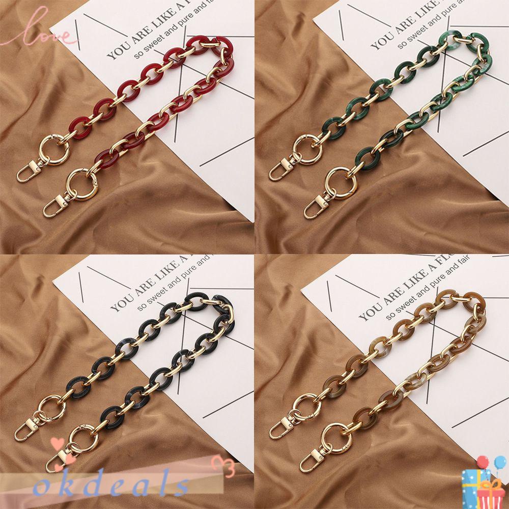 OKDEALS Dây Đeo Túi Xách Bằng Nhựa Acrylic Tháo Rời Được