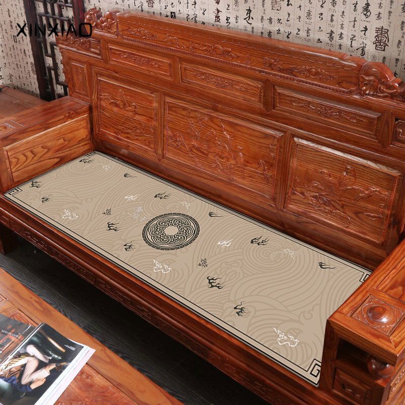 Đệm Lót Ghế sofa Gỗ Chống Trượt Phong Cách Trung Hoa