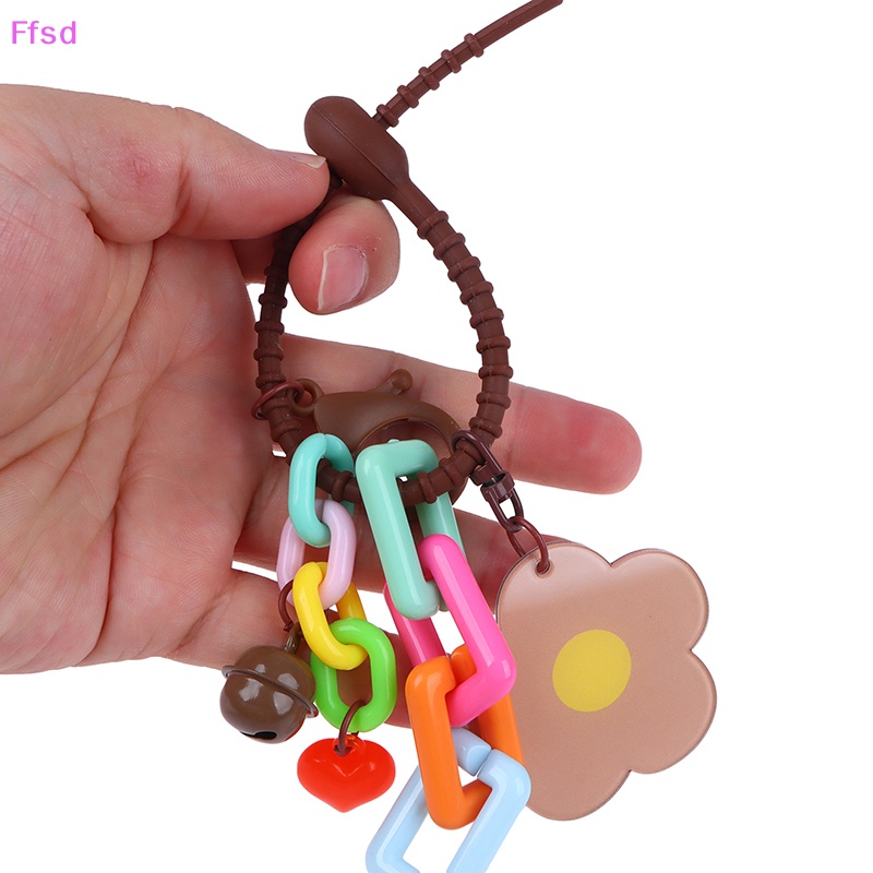 {Ffsd} Móc Khóa Điện Thoại Di Động Mặt Hình Đám Mây Và Hoa Nhiều Màu Sắc Trang Trí Xe Hơi * Bán Chạy Cho Nữ