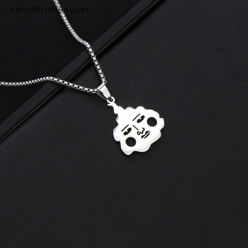 Vòng cổ Thép Titan 100 Mặt Hình Mob Psycho Dễ Thương Cho Cặp Đôi