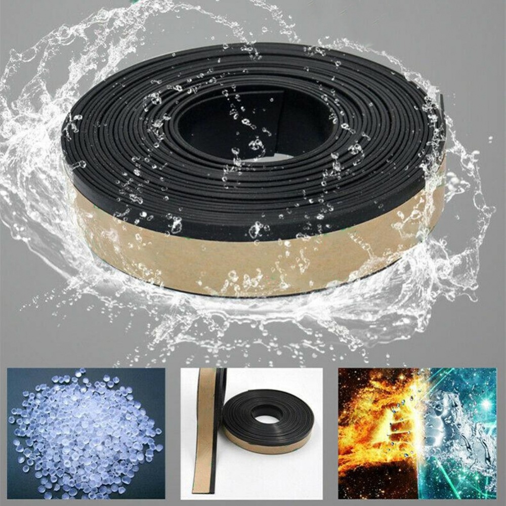 1 Cuộn Dây Cao Su 4M 20MM Dán Mép Xe Hơi Chống Thời Tiết