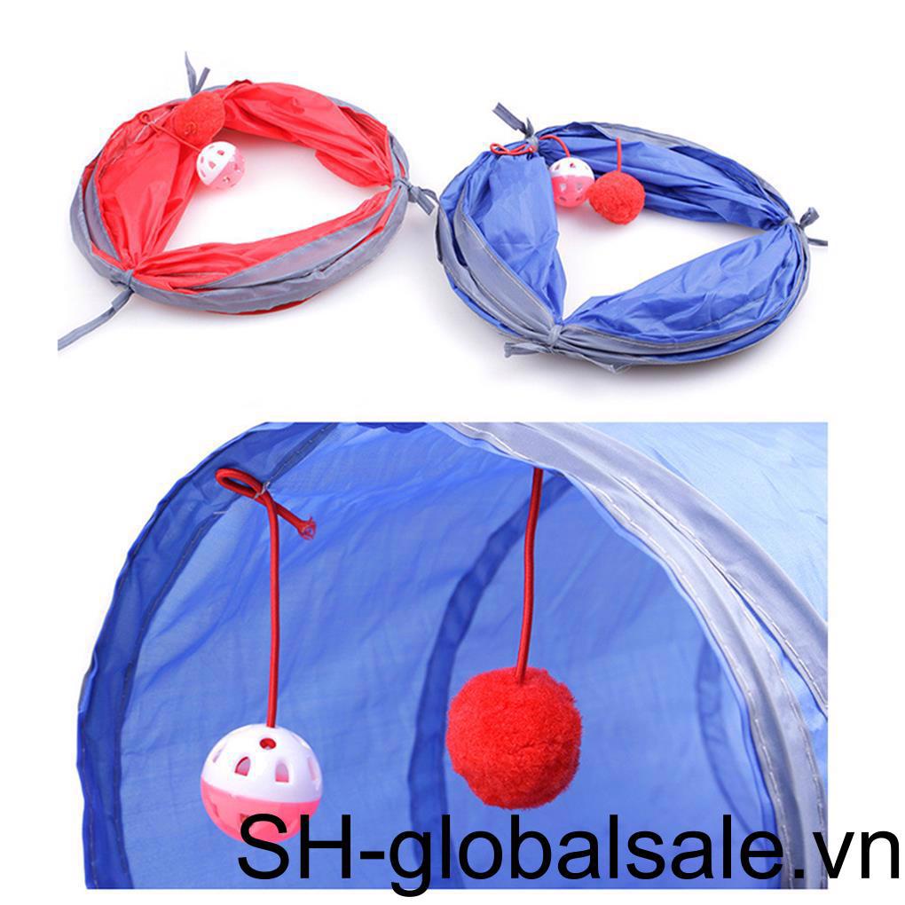 Đồ Chơi Đường Hầm 2 Lỗ Vui Nhộn Cho Thú Cưng