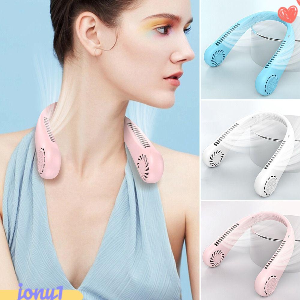 JONYE Quạt Làm Mát Đeo Cổ Không Cánh Tiện Dụng Mang Theo Du Lịch