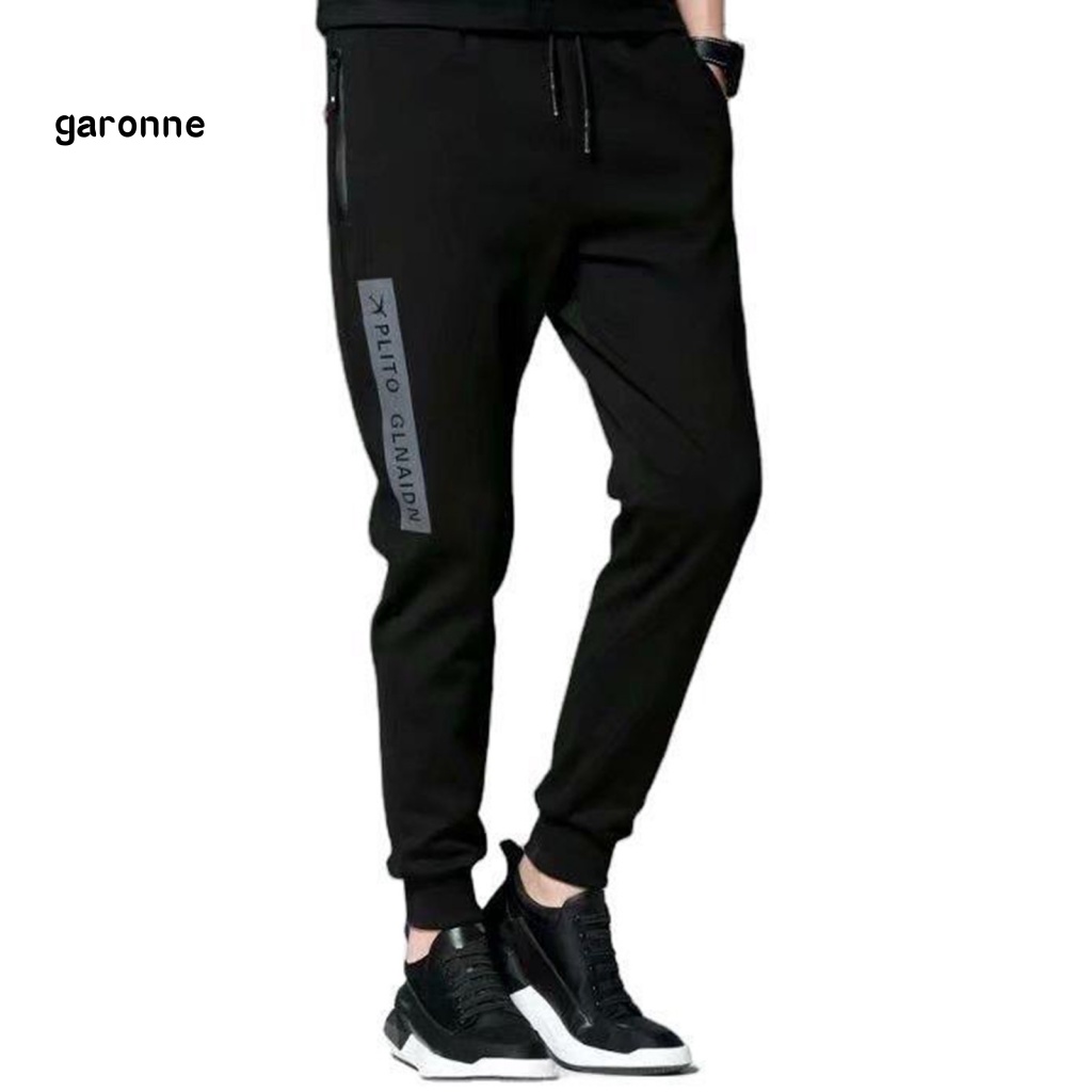 Quần Dài Lưng Thun Rút Dây Màu Trơn Thời Trang Mùa Xuân Cho Nam