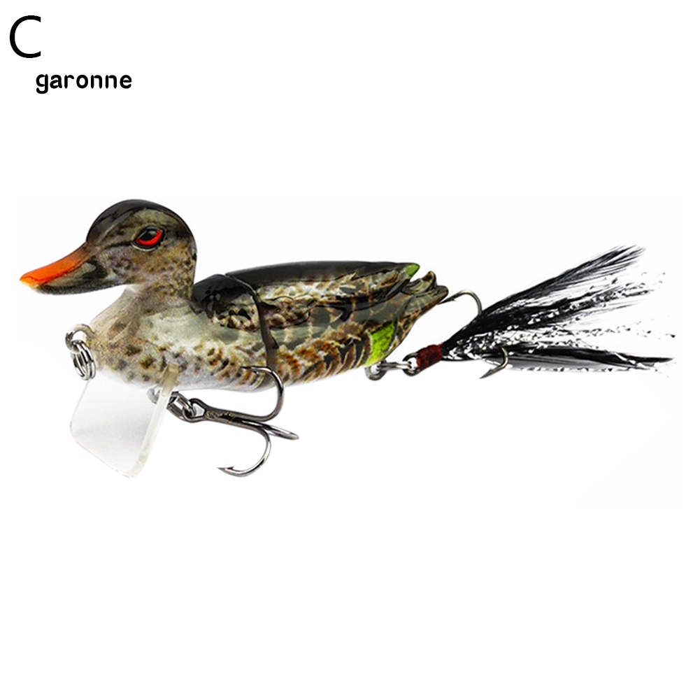 Mồi Câu Cá Giả Hình Con Vịt Bằng Nhựa Cứng 7cm