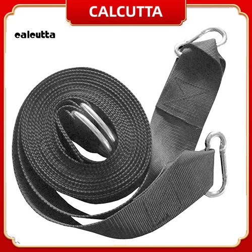 Dây Treo Võng Bằng Nilon Kèm Khóa Tiện Dụng Cho Hoạt Động Cắm Trại Ngoài Trời