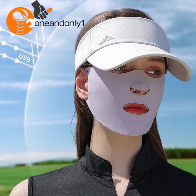 [COD] Khẩu Trang Chống Nắng Thoáng Khí Hai Lớp Bằng Lụa Lạnh Có Thể Giặt Rửa Tái