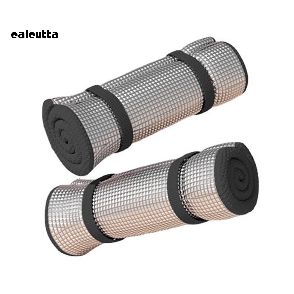 Thảm Nhôm Hai Mặt Cách Nhiệt Chống Thấm Nước Chống Bám Bẩn Tiện Dụng Mang Theo Du Lịch Dã Ngoại