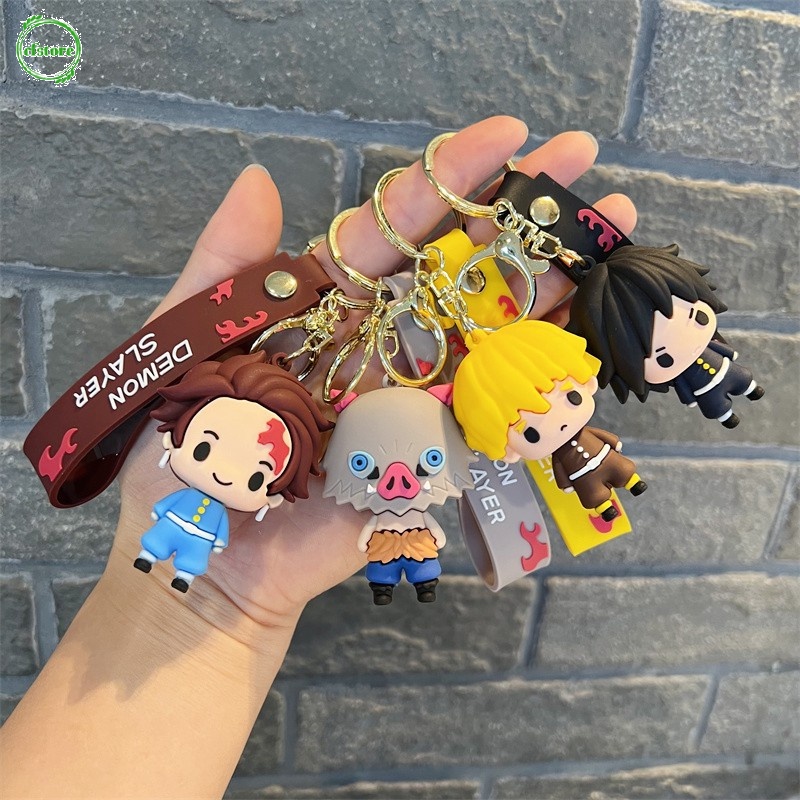 Móc Khóa Hình Búp Bê Hoạt Hình Sáng Tạo Dễ Thương