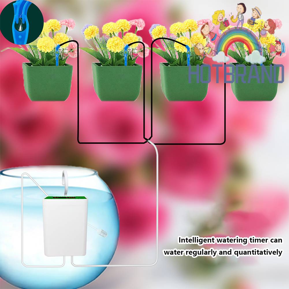 Bộ Dụng Cụ Tưới Cây Hẹn Giờ Sạc USB Tiện Dụng