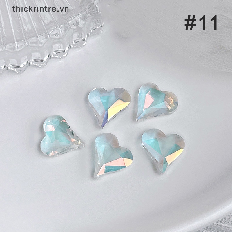 Phụ Kiện Đá Đính Trang Trí Móng Tay Hình Sao Biển / Trái Tim Xinh Xắn