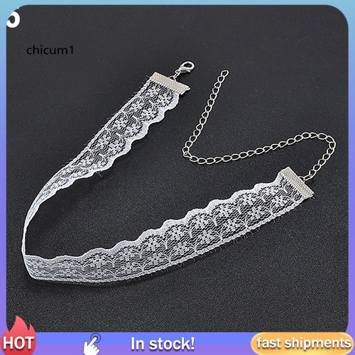 Vòng Cổ Choker Dây Ren Phong Cách Bohomian Cho Nữ