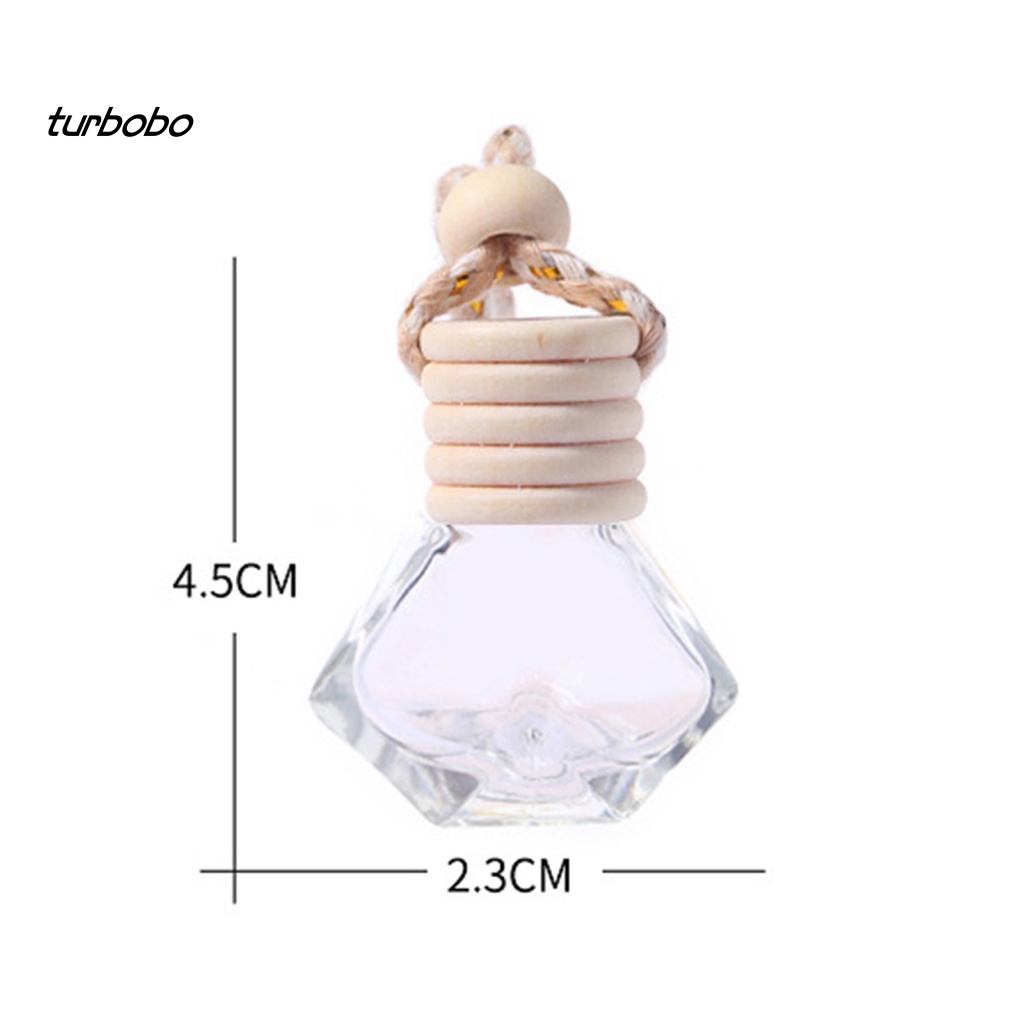 Bình Rỗng Đựng Nước Hoa 7-8ml Trong Suốt Chống Mài Mòn Trang Trí Nội Thất Xe Hơi