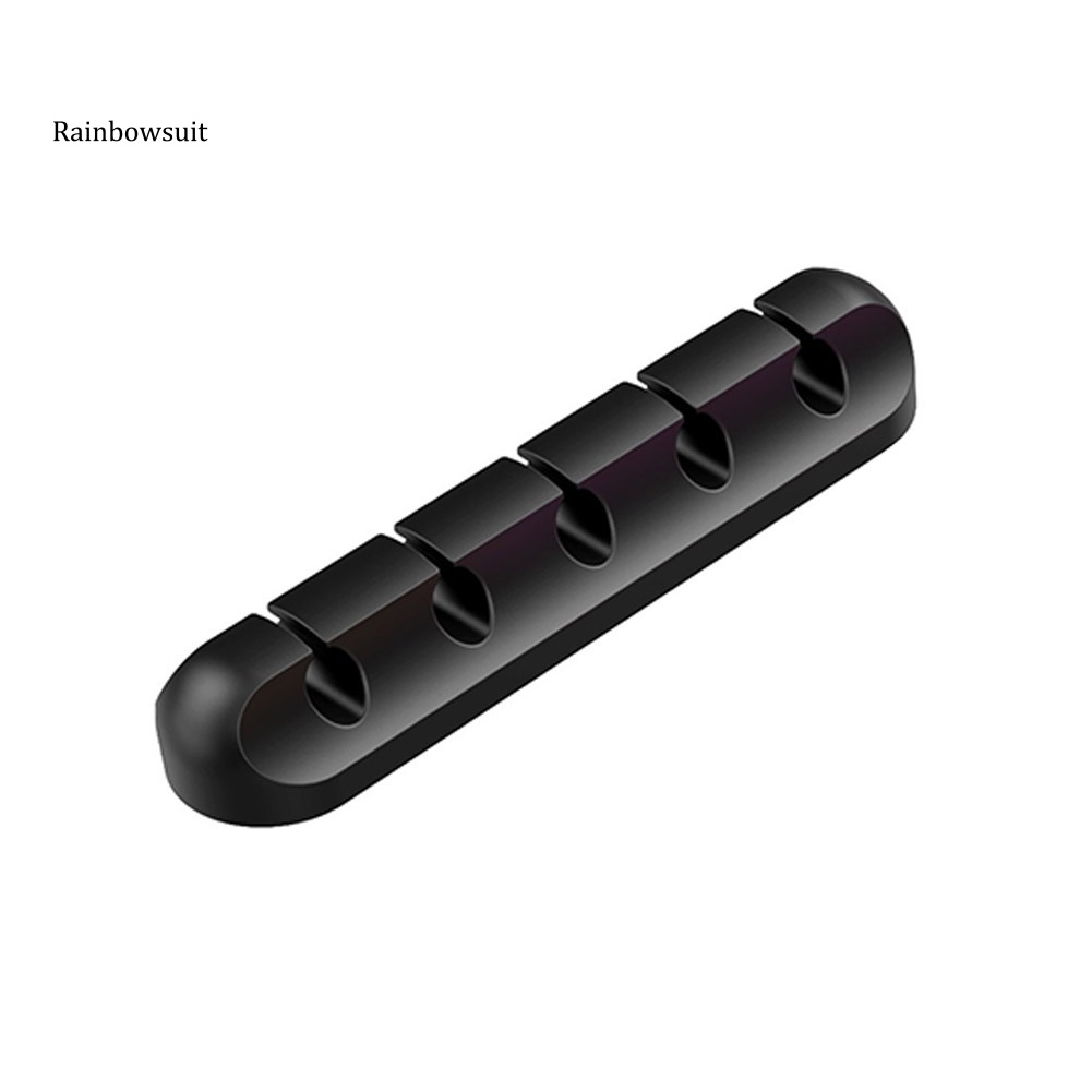 Set 1 / 3 Kẹp Cố Định Dây Cáp Bằng Silicon Tiện Dụng