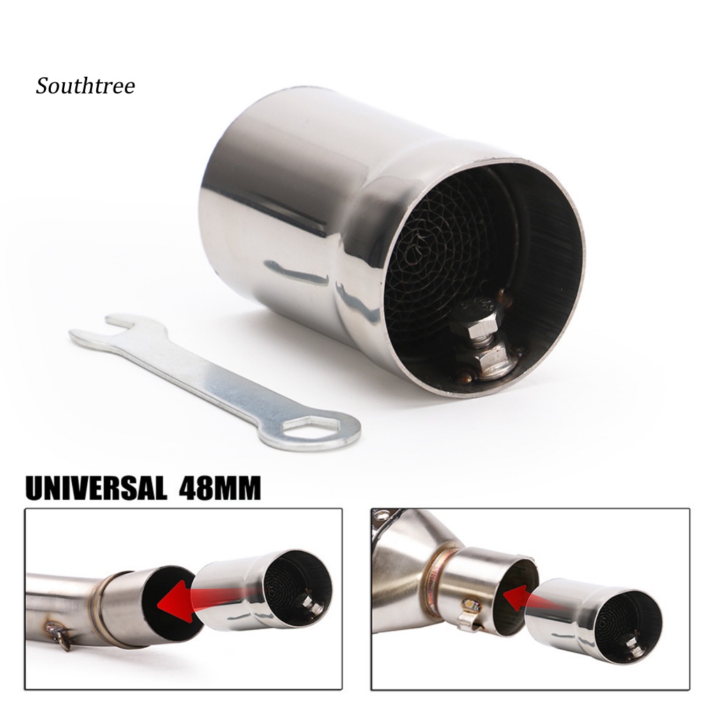 Ống Xả Xe Máy 48MM Chịu Nhiệt Độ Cao Nhỏ Gọn Tiện Lợi