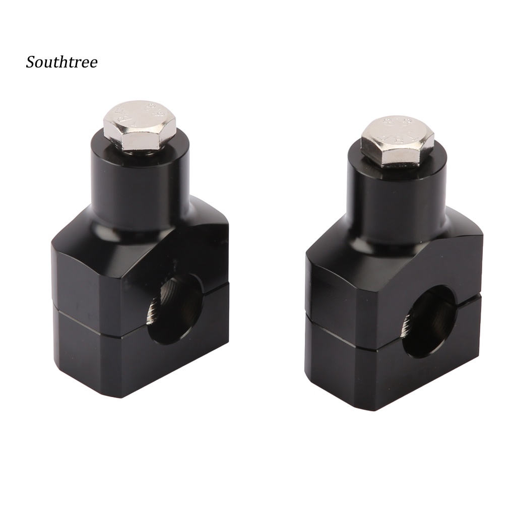 Bộ 2 Khung Gắn Tay Lái Xe Máy Có Lỗ Bằng Chrome 22mm