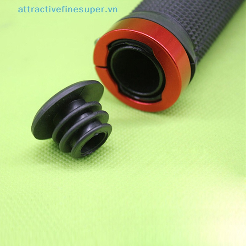 4 Nút Cao Su Đen Chặn Tay Lái Xe Đạp Hot!