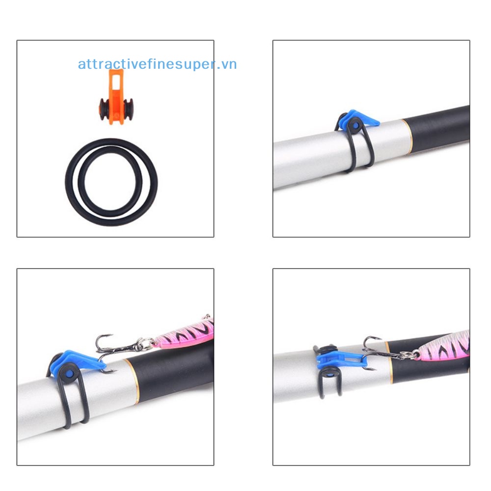 Set 10 Giá Đỡ Móc Câu Cá Bằng Nhựa