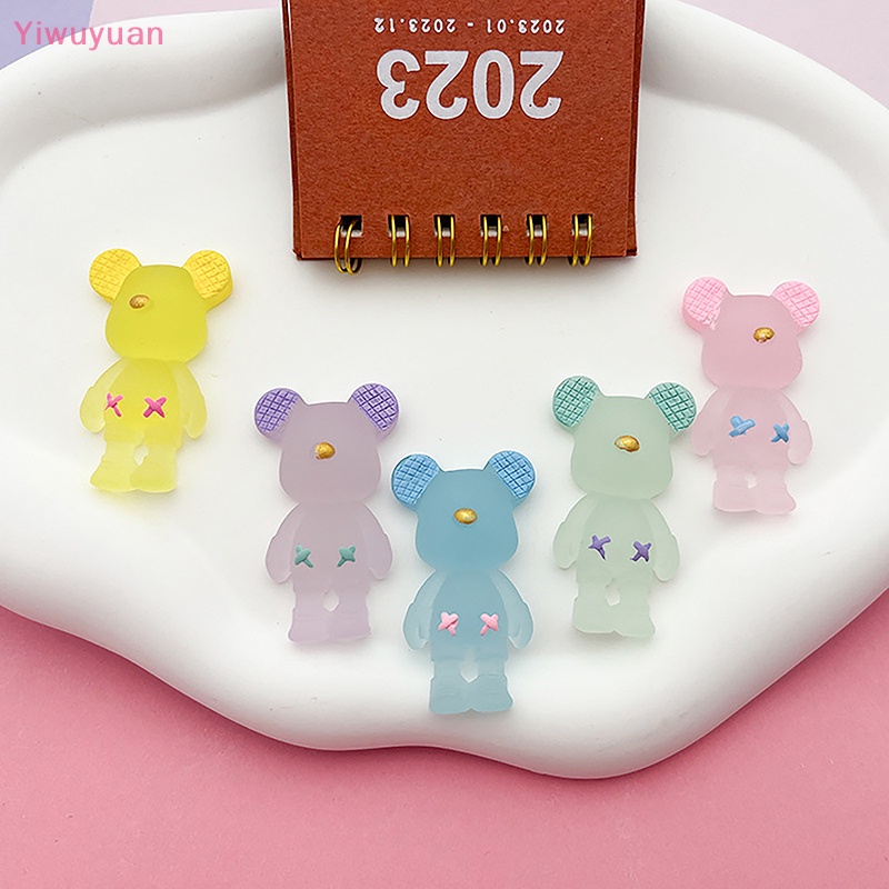 10 Gấu Bông Phát Quang Trang Trí Nhà Búp Bê / Xe Hơi DIY Mới